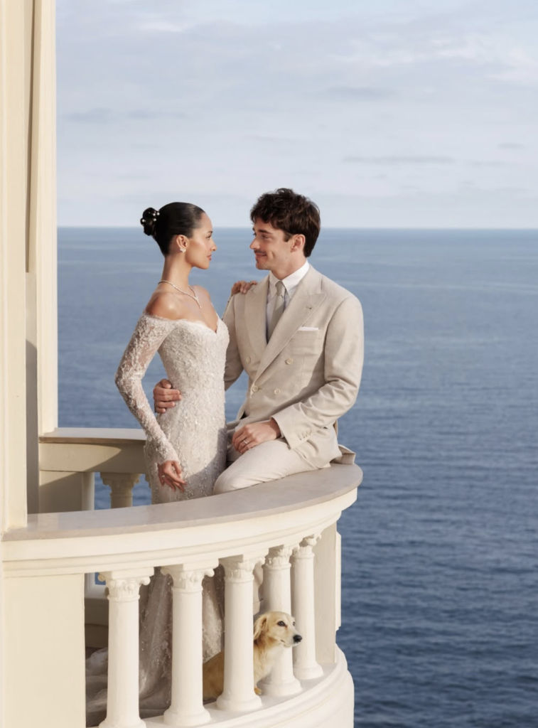 Charles Leclerc se casa en la villa donde vivió Karl Lagerfeld